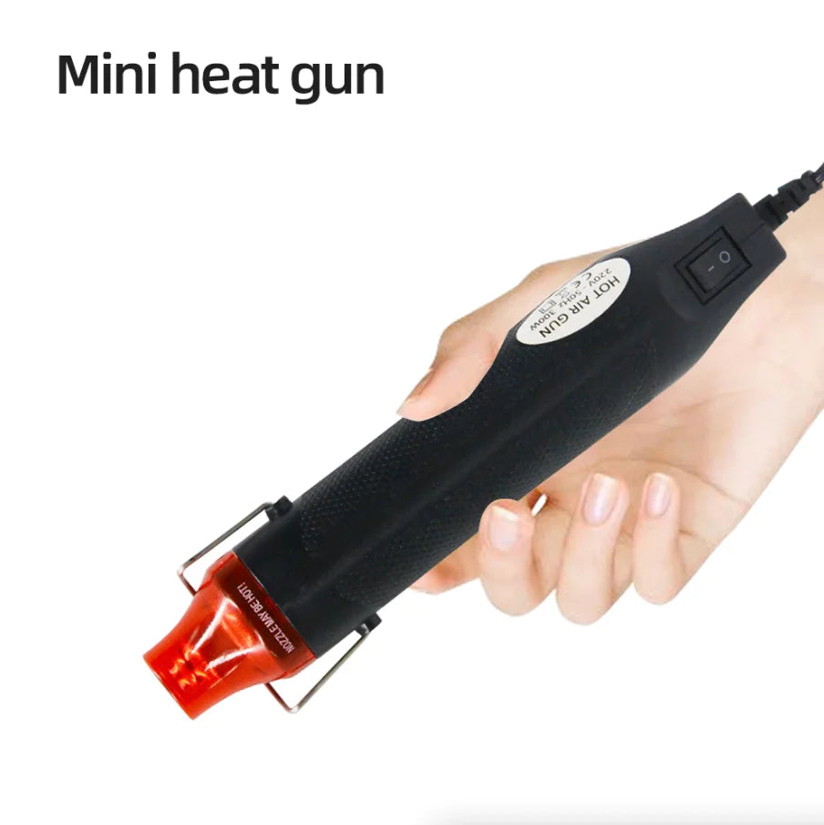 Compact Crafting Heat Gun with Nozzles