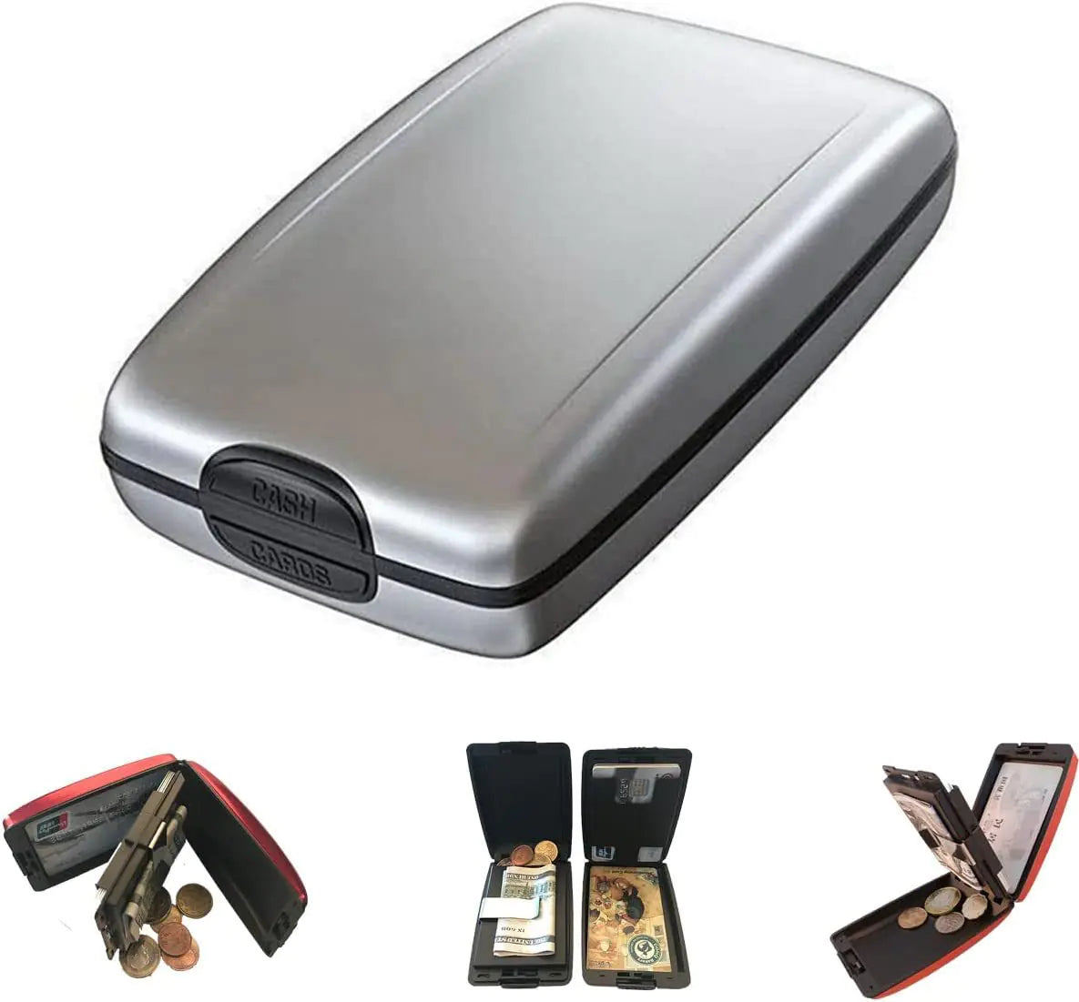 RFID Safe Aluminum Card Case